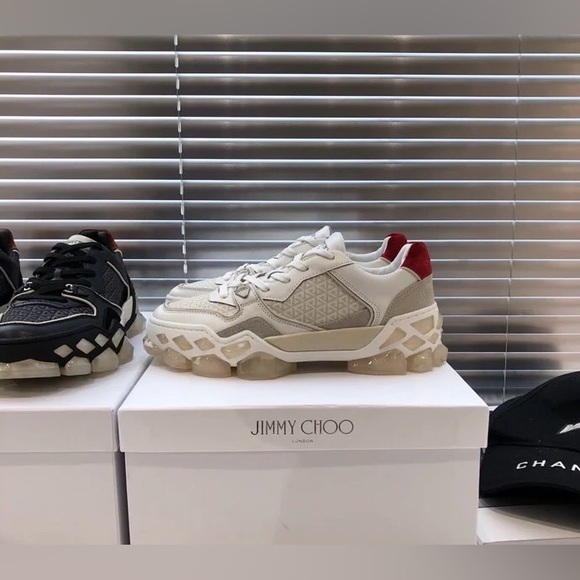Jimmy Choo Diamond X Sneaker Brand new! SIZE 8 - Picture 3 of 10